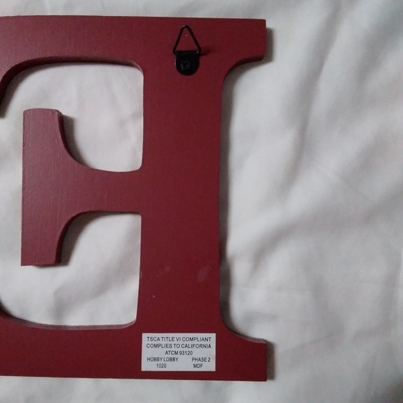 Rustic Red Wall Decor Sign - Picture 3 of 4